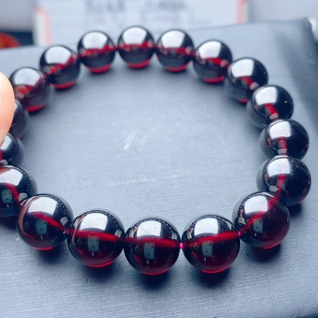 未镶嵌石榴石手链天然保真清仓