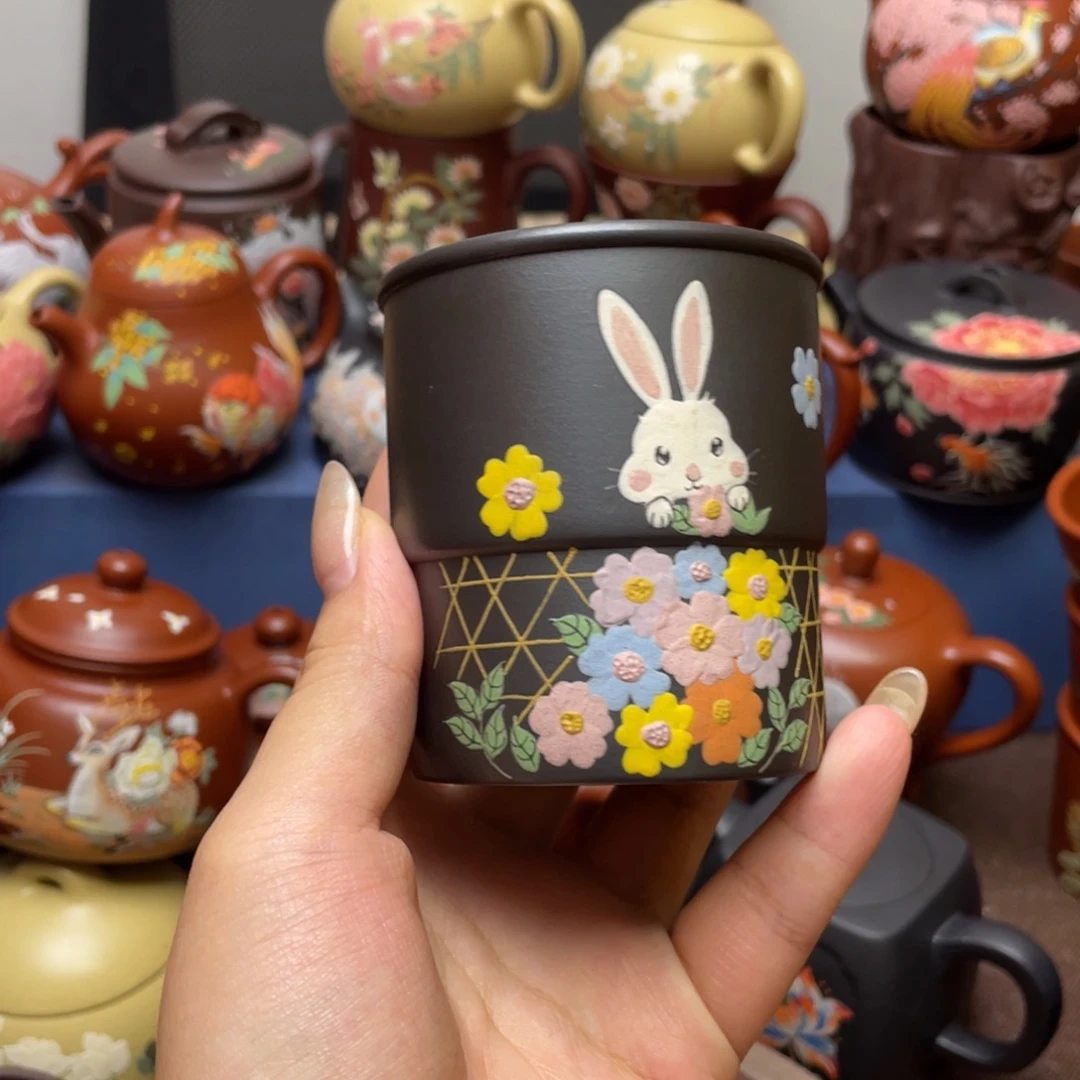 紫砂茶杯紫砂主人杯170cc