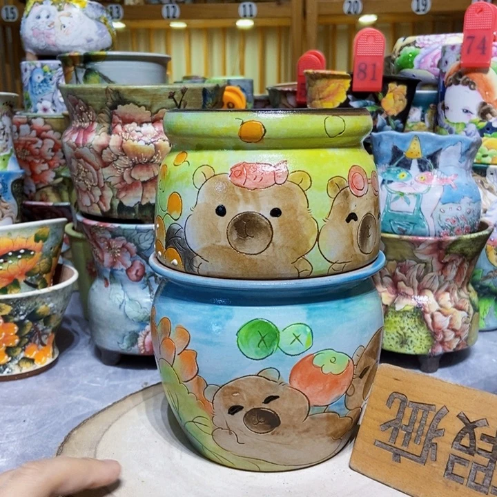 景德镇艺术手绘作品