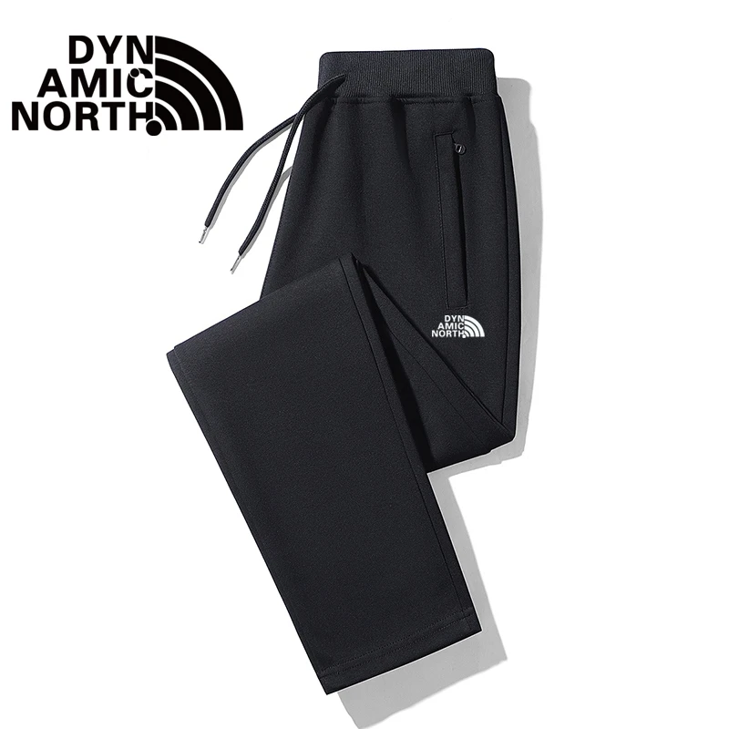 DYNAMIC NORTH/动感北面秋冬季纯棉透气舒适保暖男士卫裤休闲裤