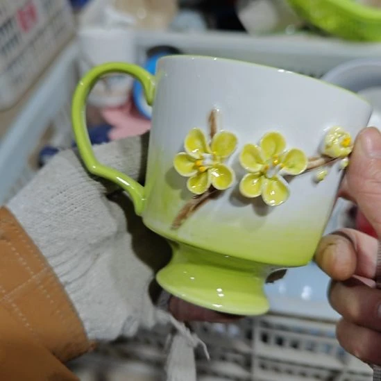 杯陶瓷杯碗盘微瑕疵介意慎拍