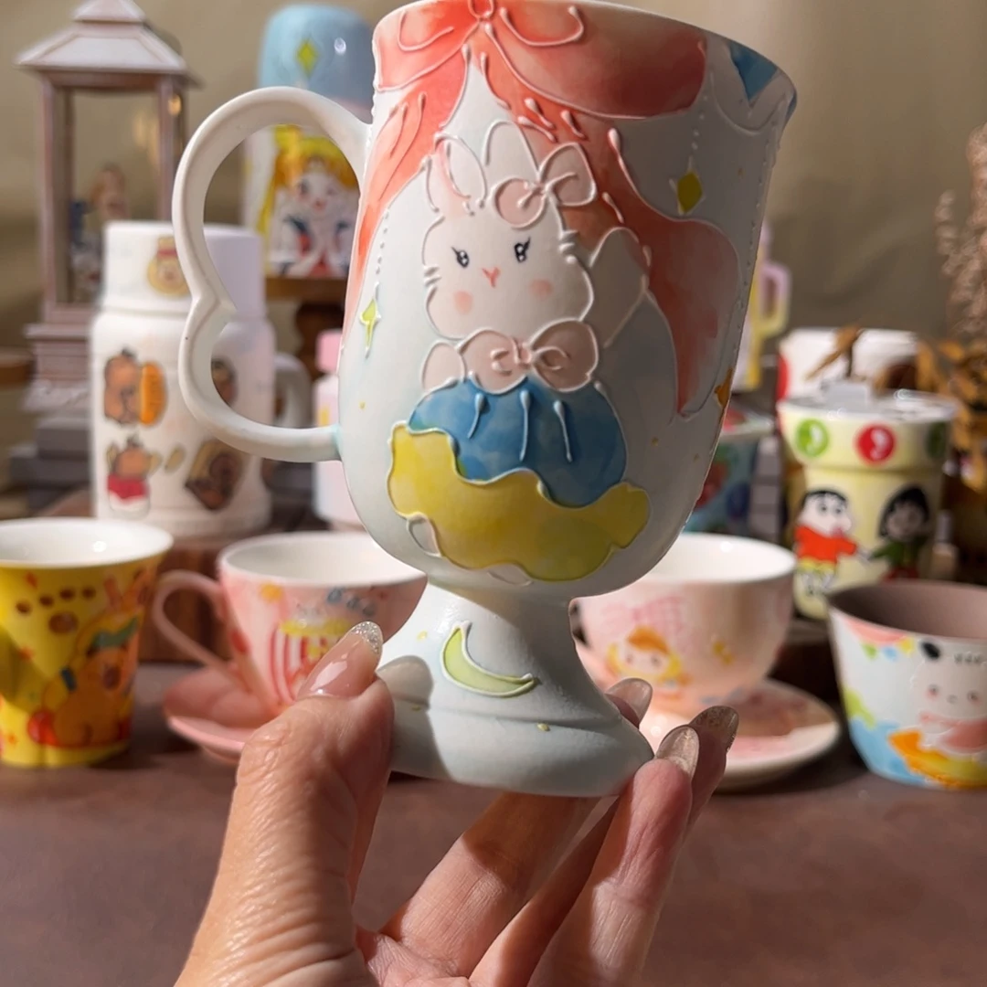 景德镇陶瓷手绘文创水杯