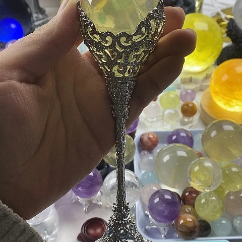 水晶珠宝半成品未镶嵌穿***士6号