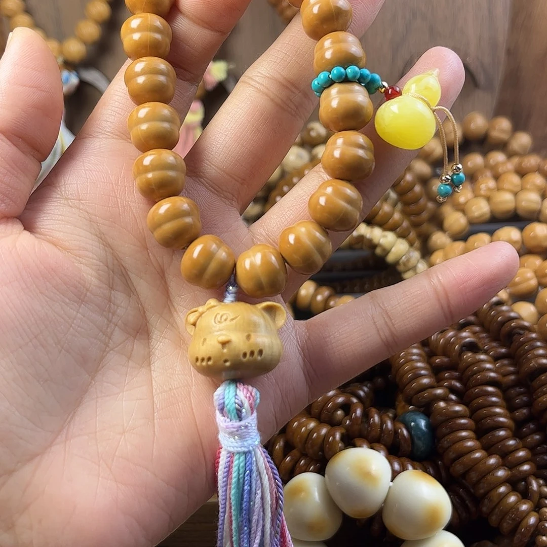 吊坠猴头核桃天然猴头核桃手串手持手捻标题