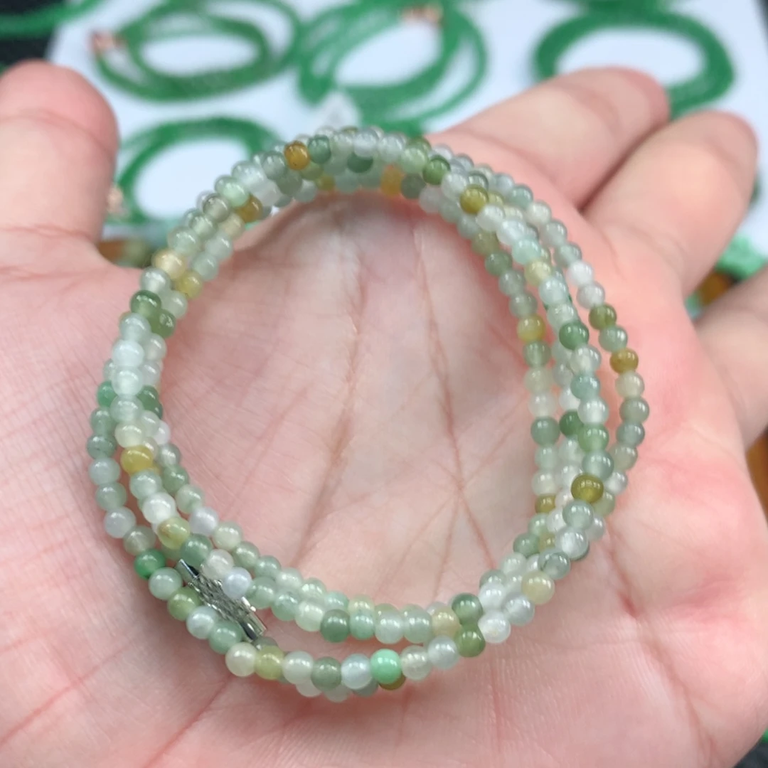 翡翠手链未镶嵌翡翠