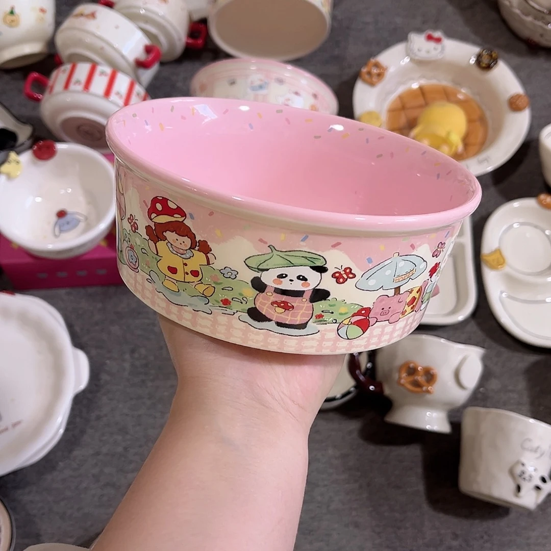 Kt6寸大汤碗陶瓷餐具
