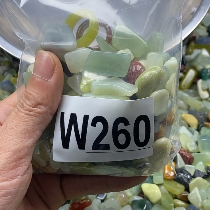 蛇纹石玉未镶嵌鱼缸石