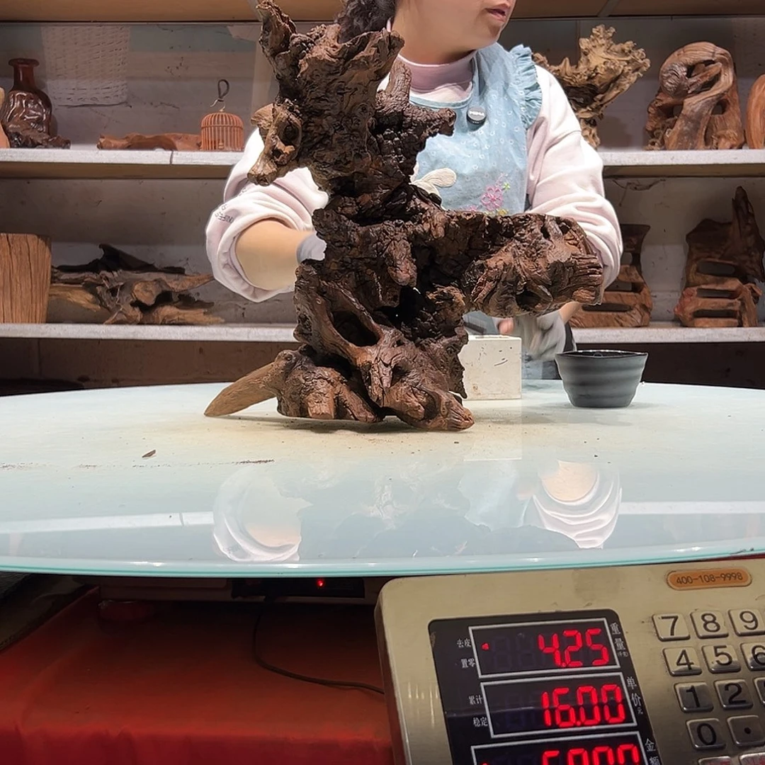 紫砂镂空亮*紫柚沉木2510