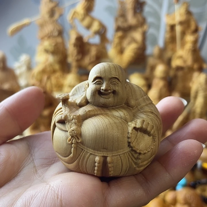 柏木（崖柏）崖柏弥勒一团和气