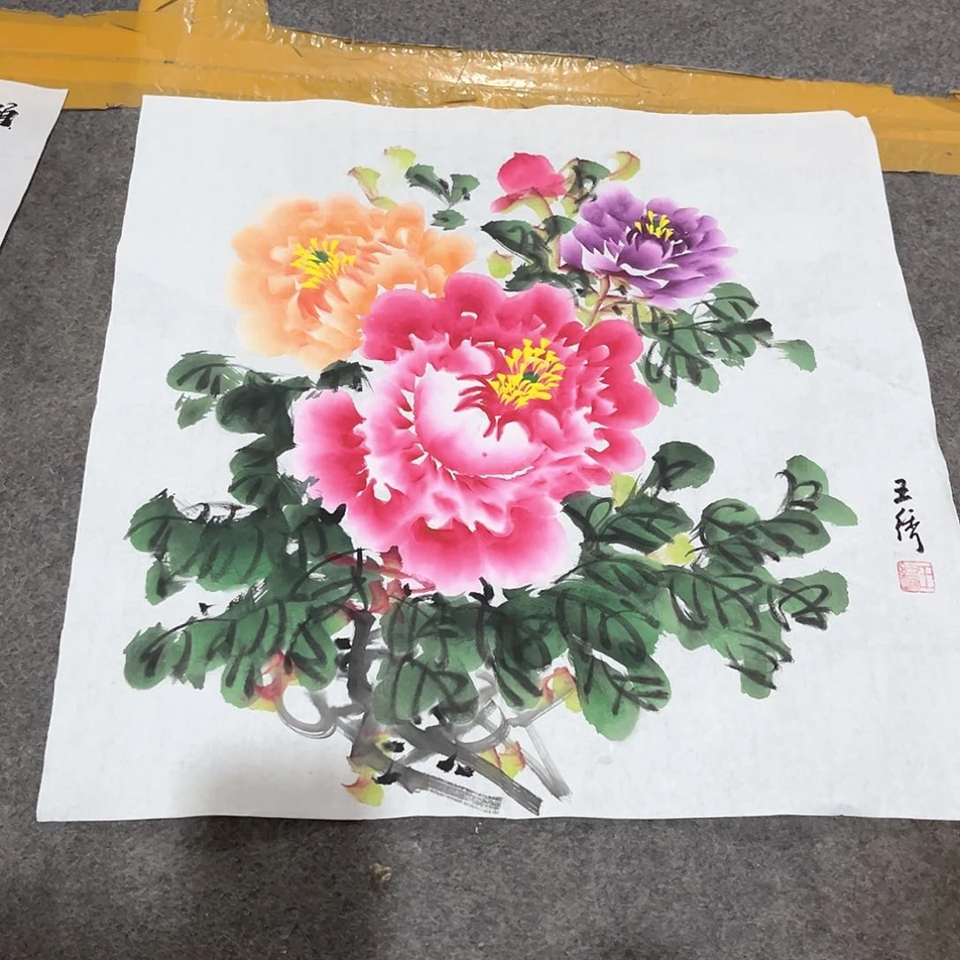 国画纯手工绘画作品欣赏作品