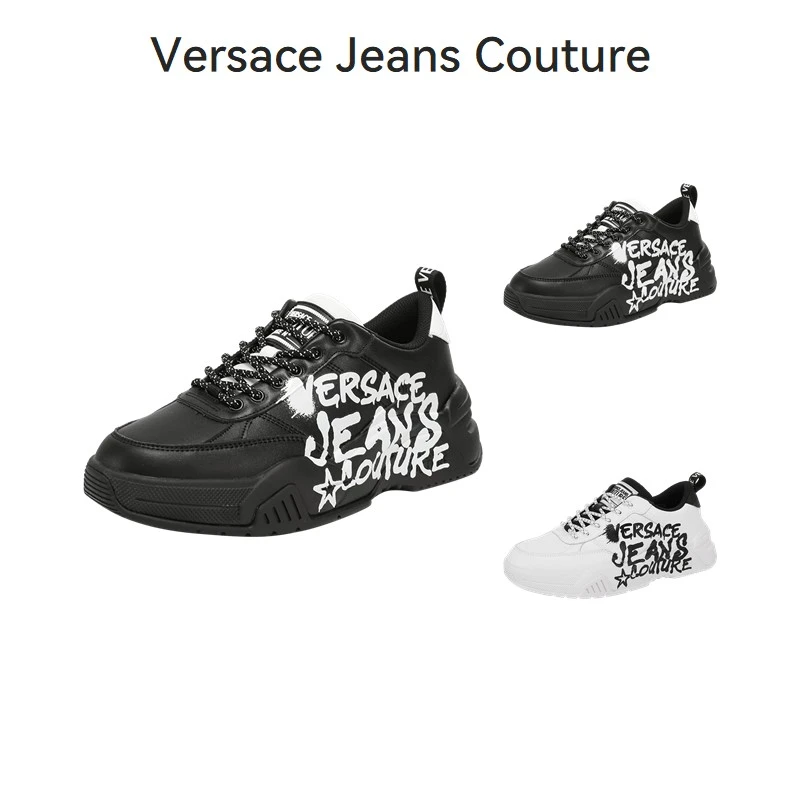 Versace范思哲VJC【新品】男士厚底老爹鞋系带运动鞋77YA3SF1 ZP328