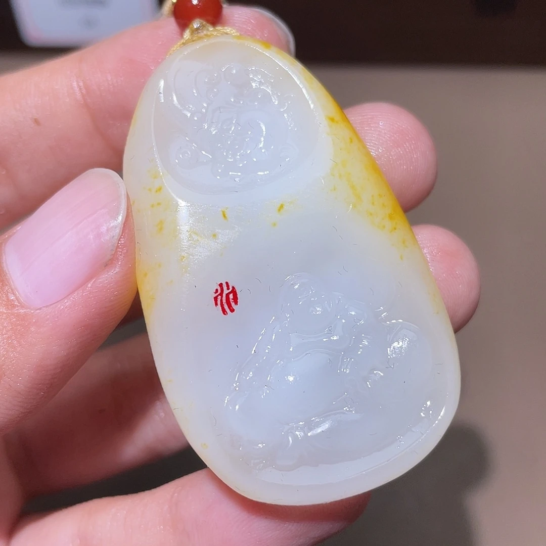 和田玉颈饰未镶嵌Y