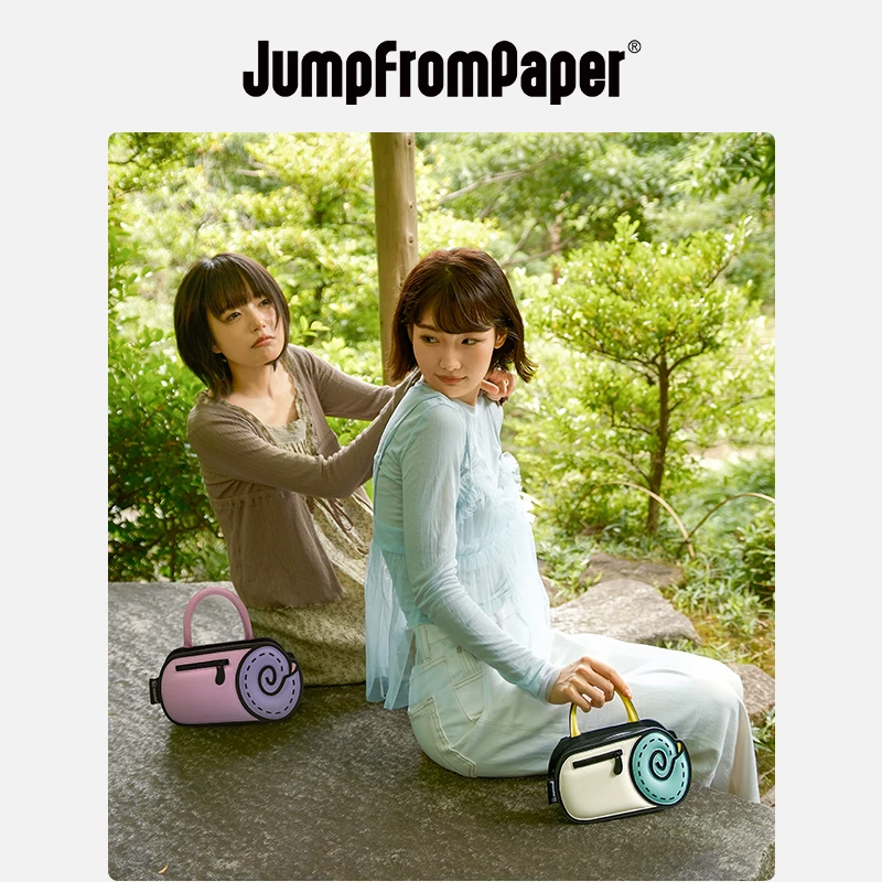 Jump From Paper蛋筒蛋糕卷甜点创意口红手机手提斜挎包Lolita