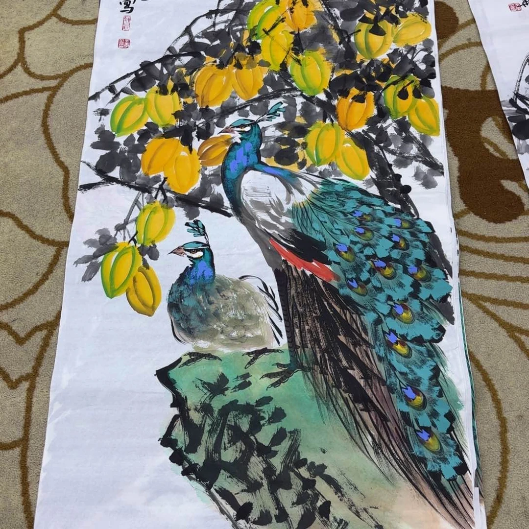 国画王孝华李欣主播