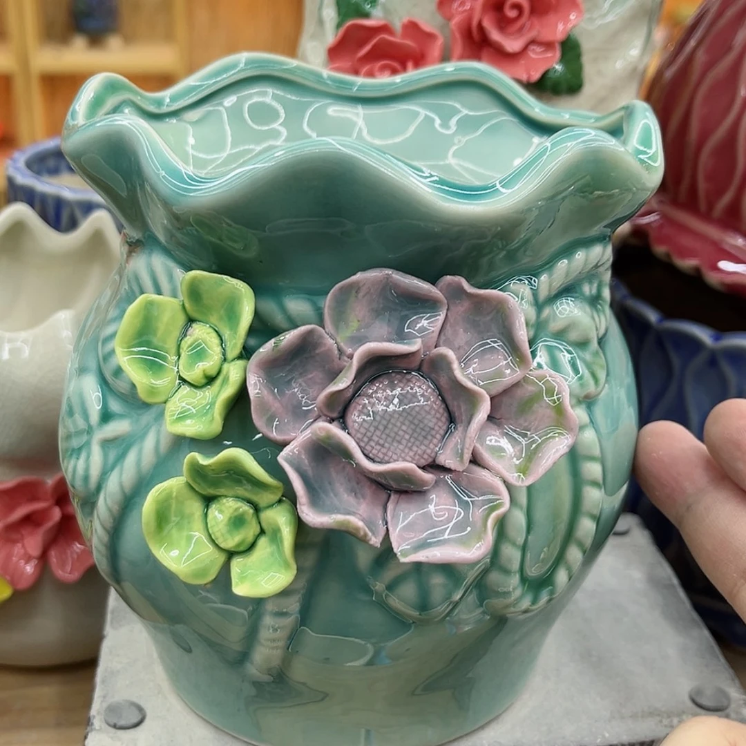 【闪购商品】陶瓷花盆