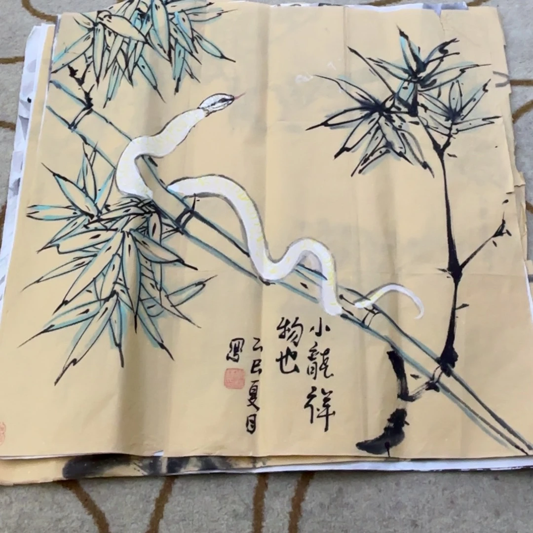 国画国画老师作品刘