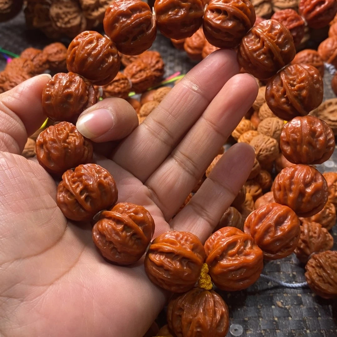 用***8文玩核桃吊坠粗筋磨盘