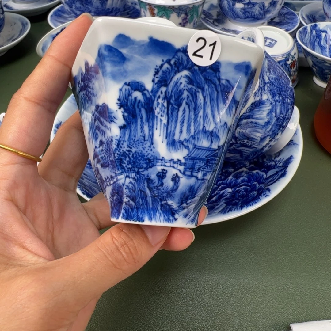 木木景德镇纯手工纯手绘茶具21
