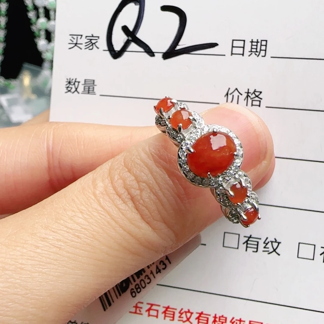 银S925镶嵌手链翡翠