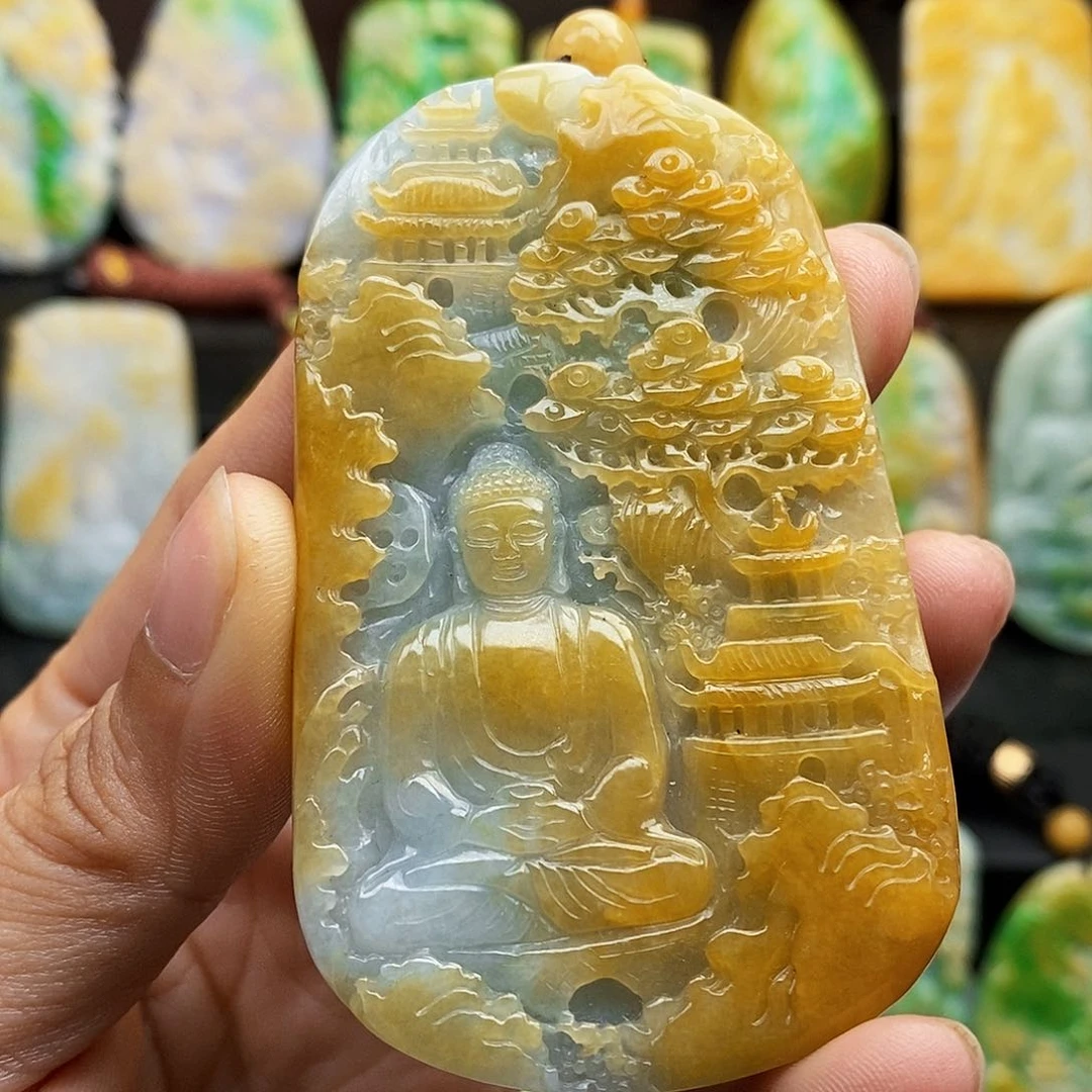 未镶嵌定制翡翠翡翠A货一物一证