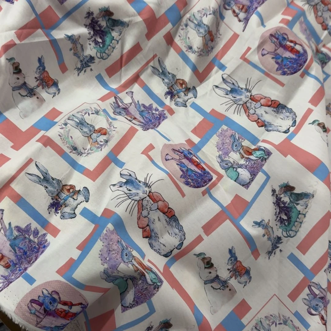 纯棉精梳细斜纹1米价X1.5米宽D区