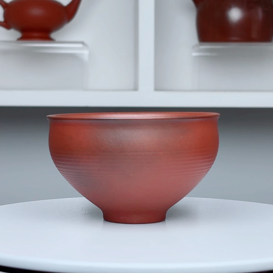 龙窑柴烧紫砂杯150cc