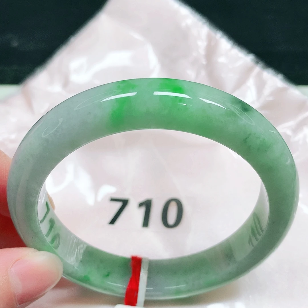 翡翠未镶嵌手镯36号翡翠手镯