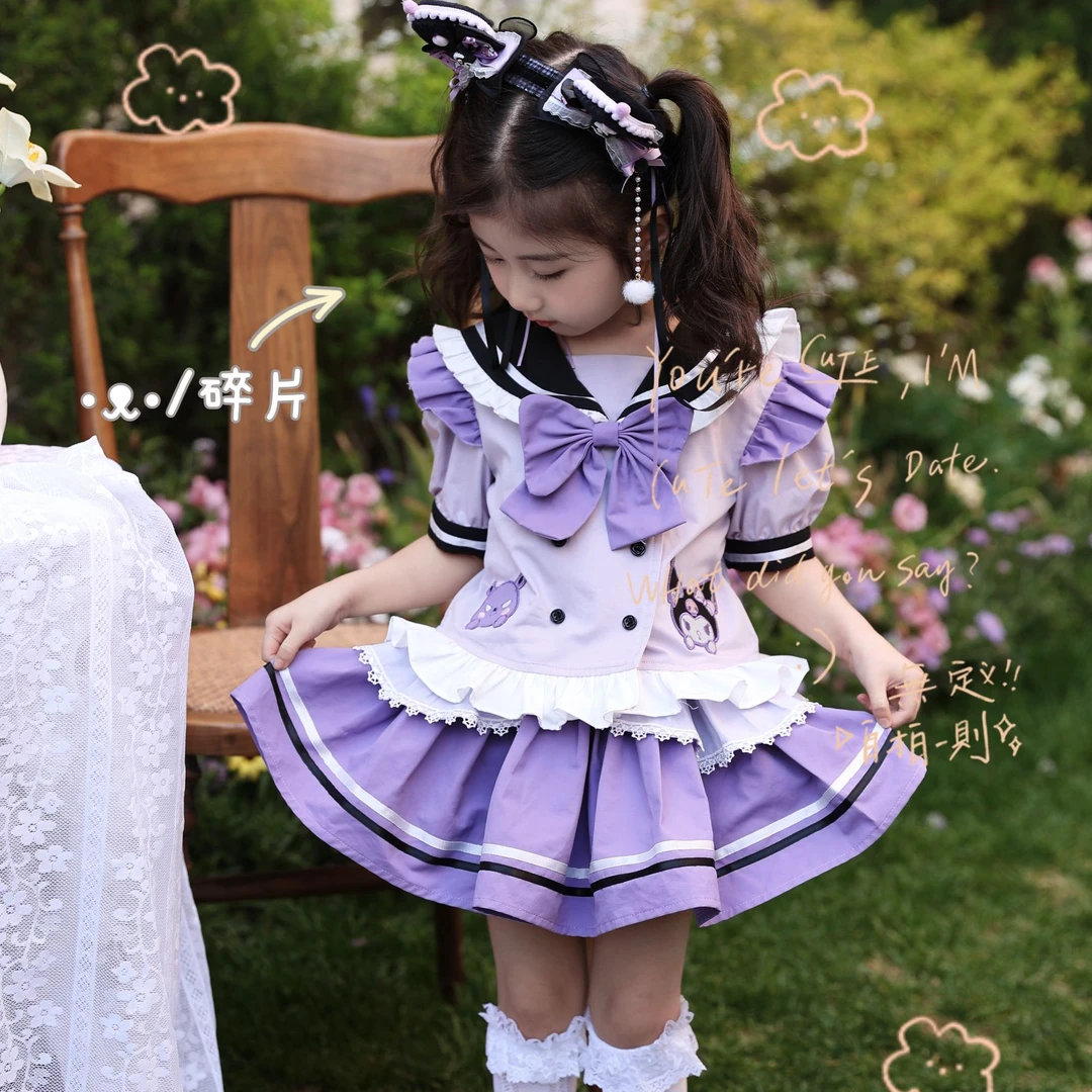 LL101-160编码2025夏季新款甜美洛丽塔JK风套装