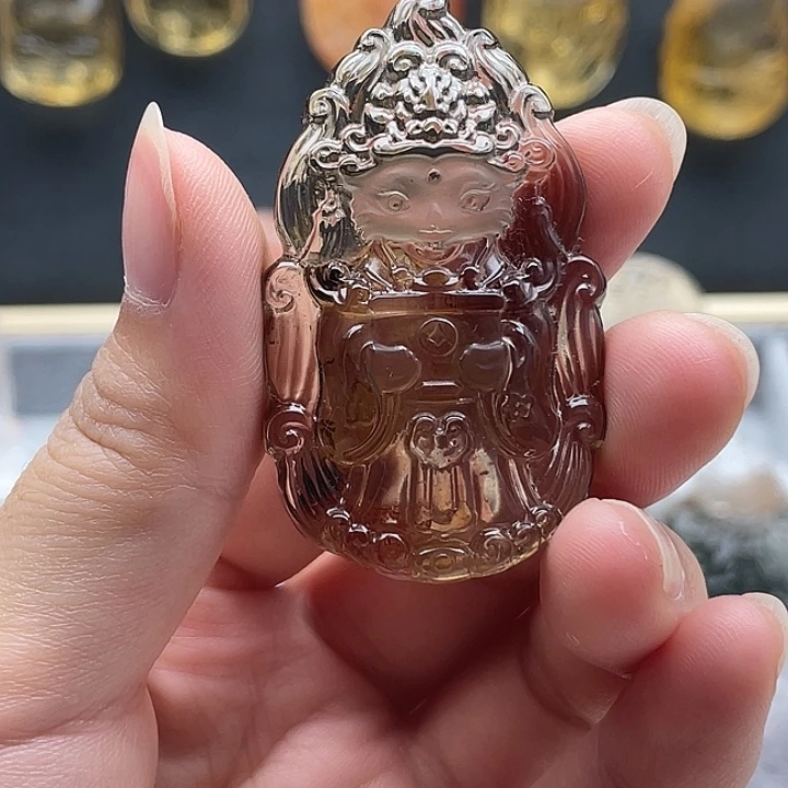 未镶嵌吊坠(不含链)水晶吊坠