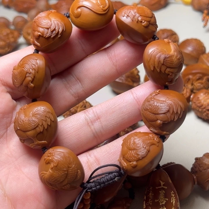 轮***子橄榄核手串橄榄核