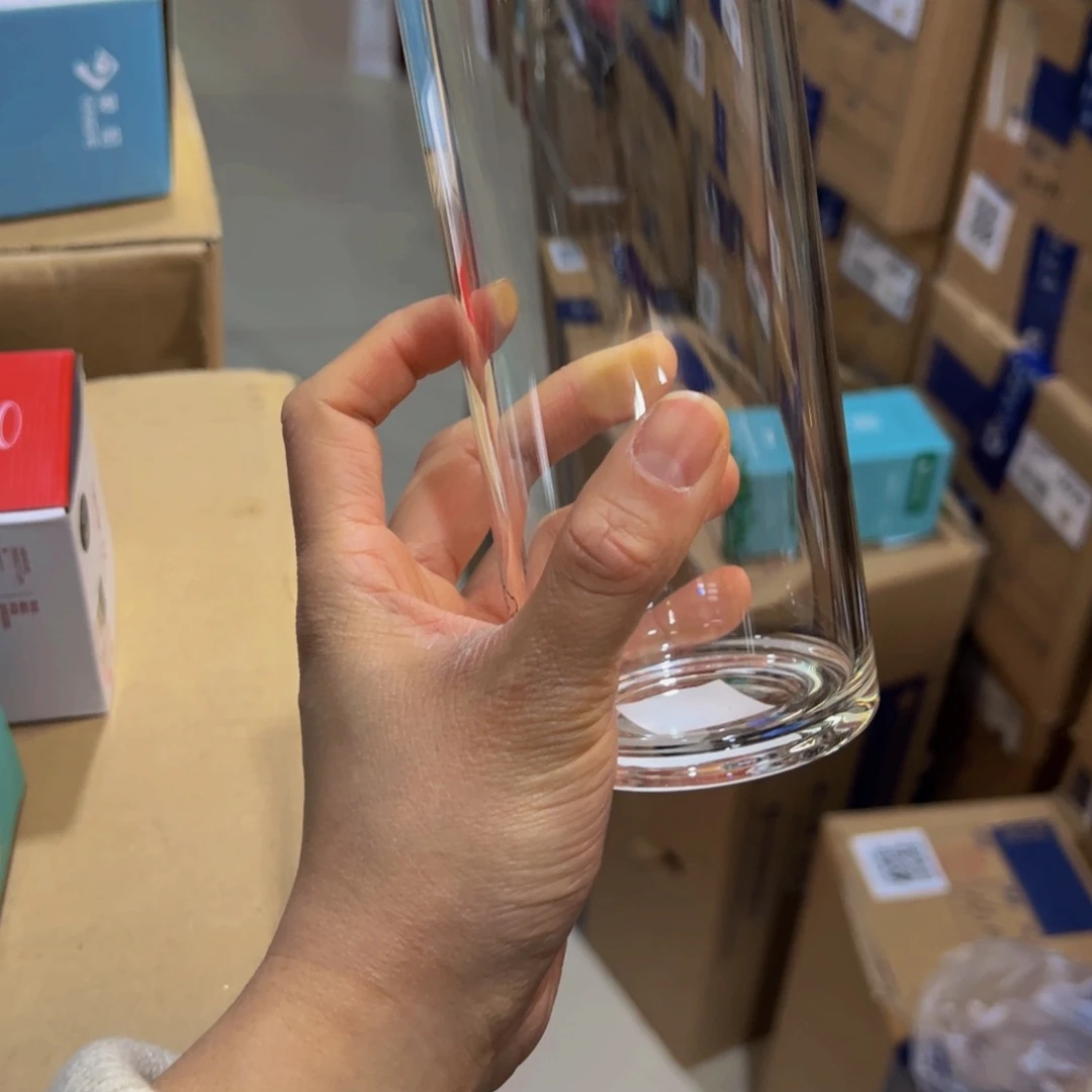 希9913单层烫手玻璃杯445注意烫手