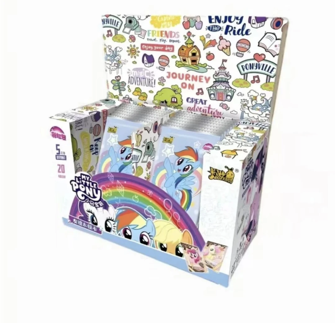 【大胃王/抓马】卡游小马宝莉彩虹第四弹收藏卡牌