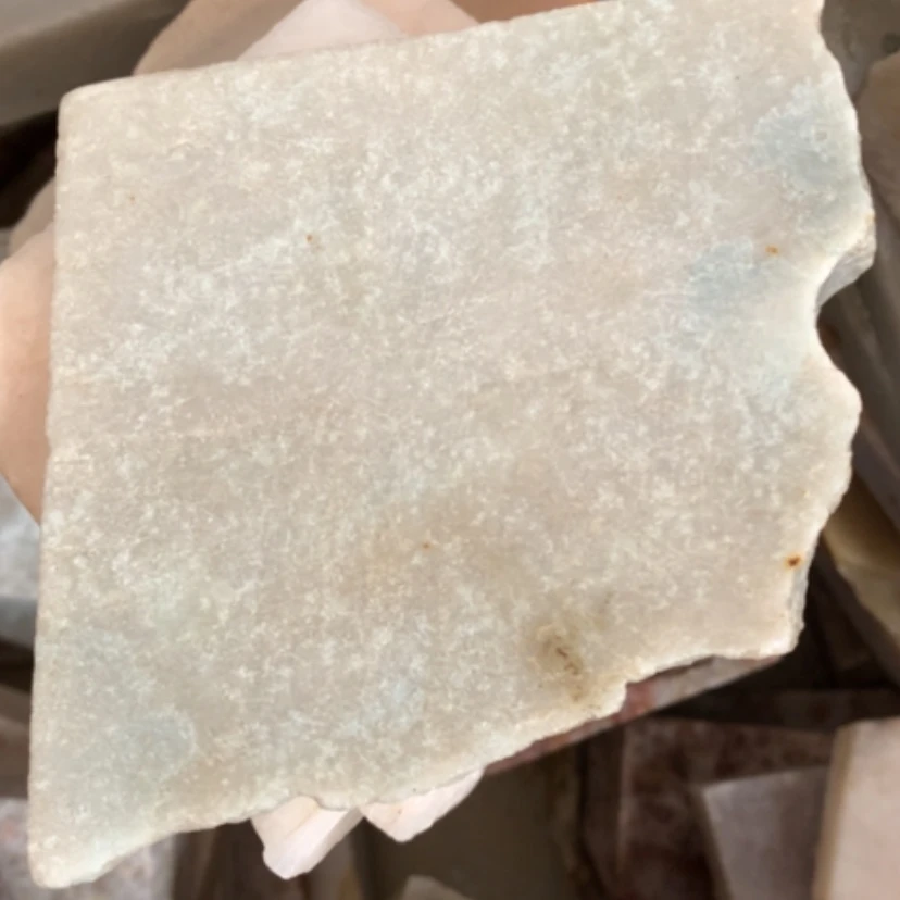 【闪购商品】合金手镯石英岩玉蓝雪花