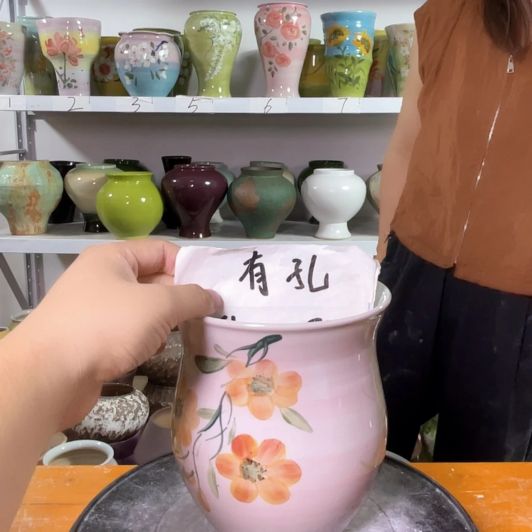 景德镇陶瓷花盆花器123