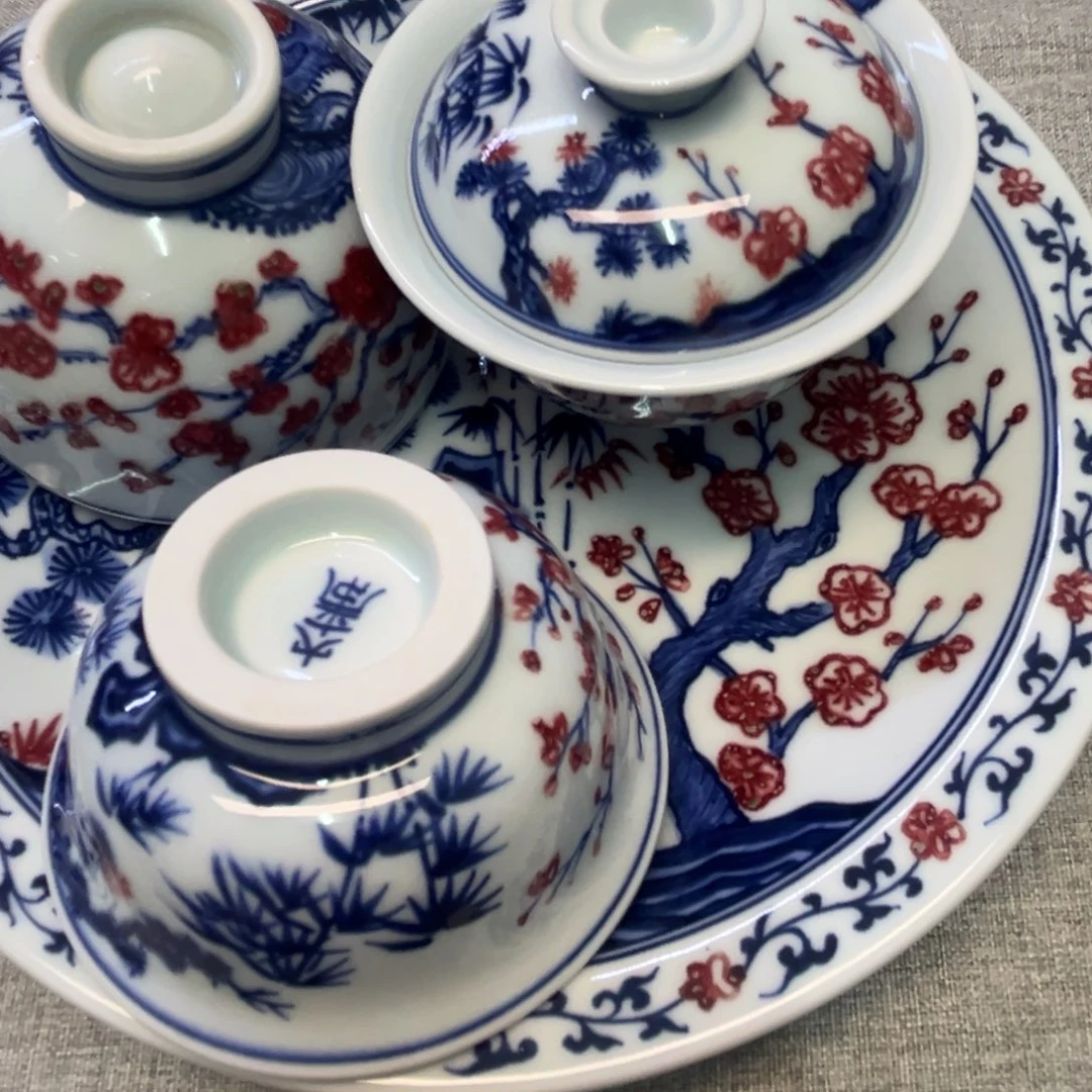 ?***?景德镇陶瓷釉里红