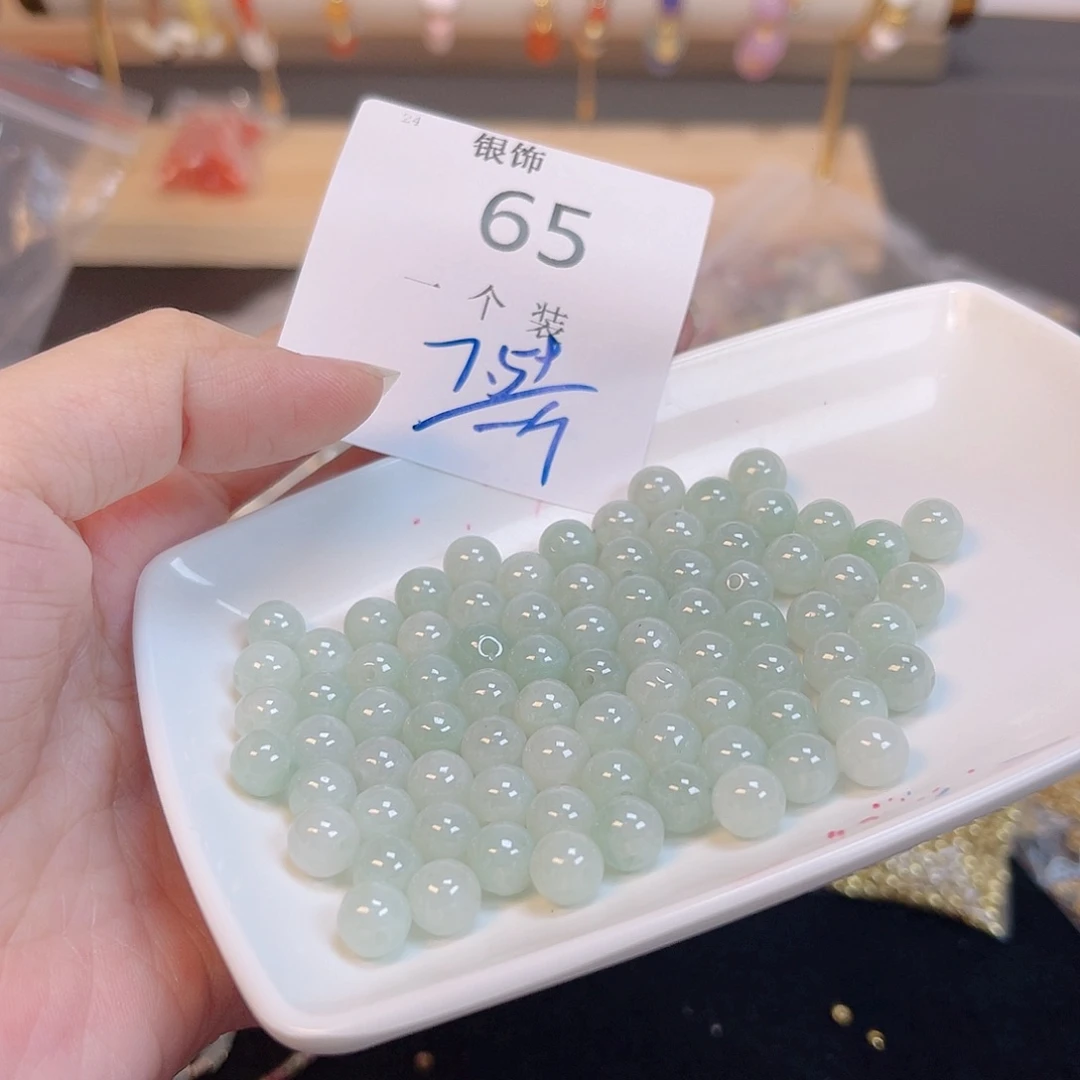 水晶珠宝半成品未镶嵌65 。