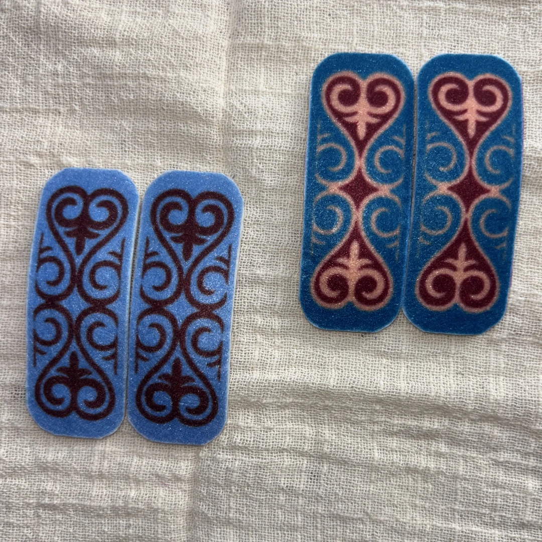 爱美妈妈民族风毛毡卡子