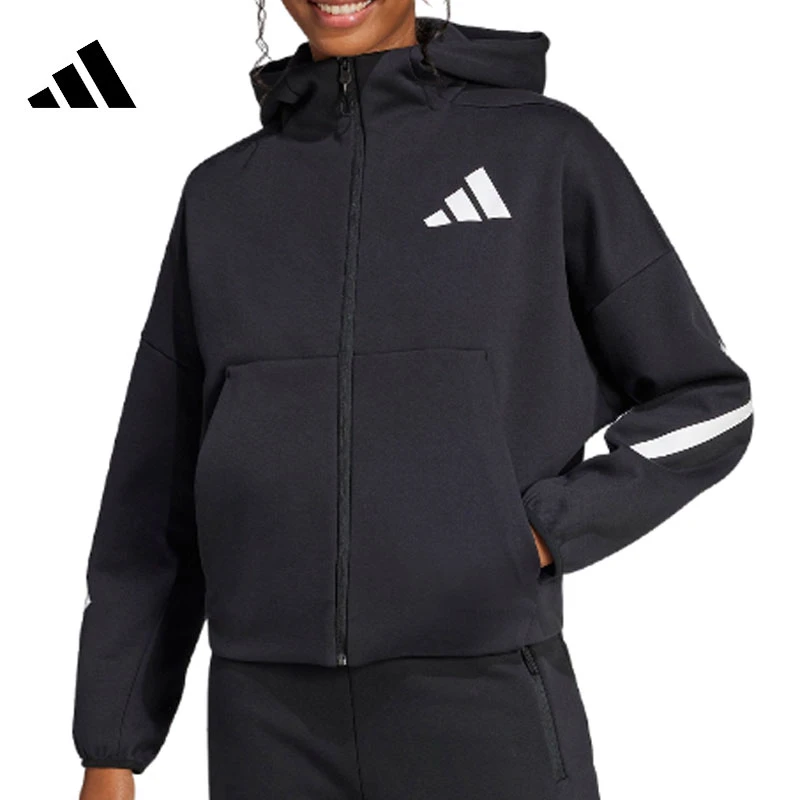 adidas阿迪达斯【环】女子运动休闲夹克外套JC5392
