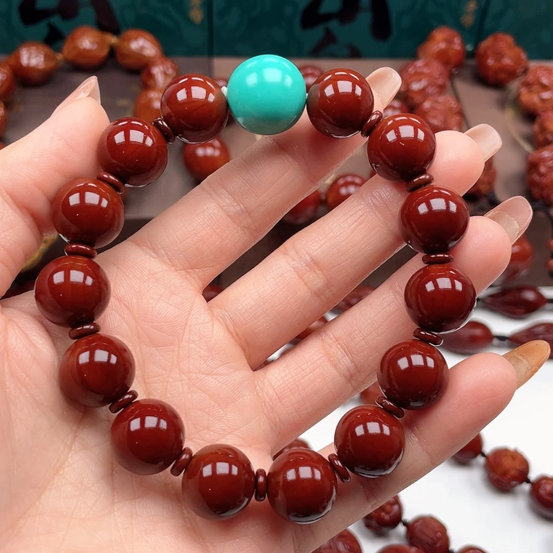 橄榄核手串德*光珠手串