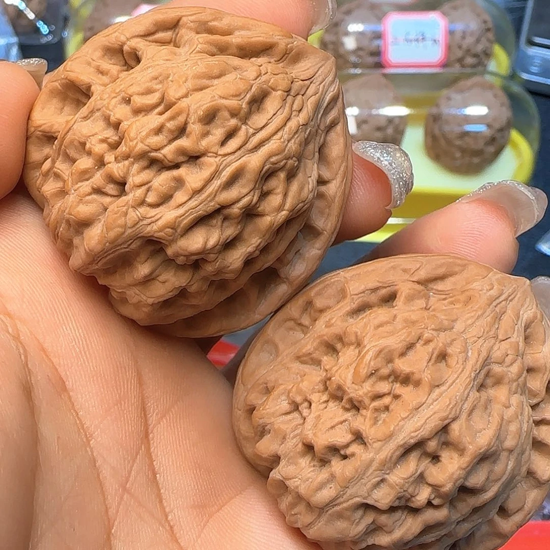 老***赵文玩核桃吊坠41➕昆仑