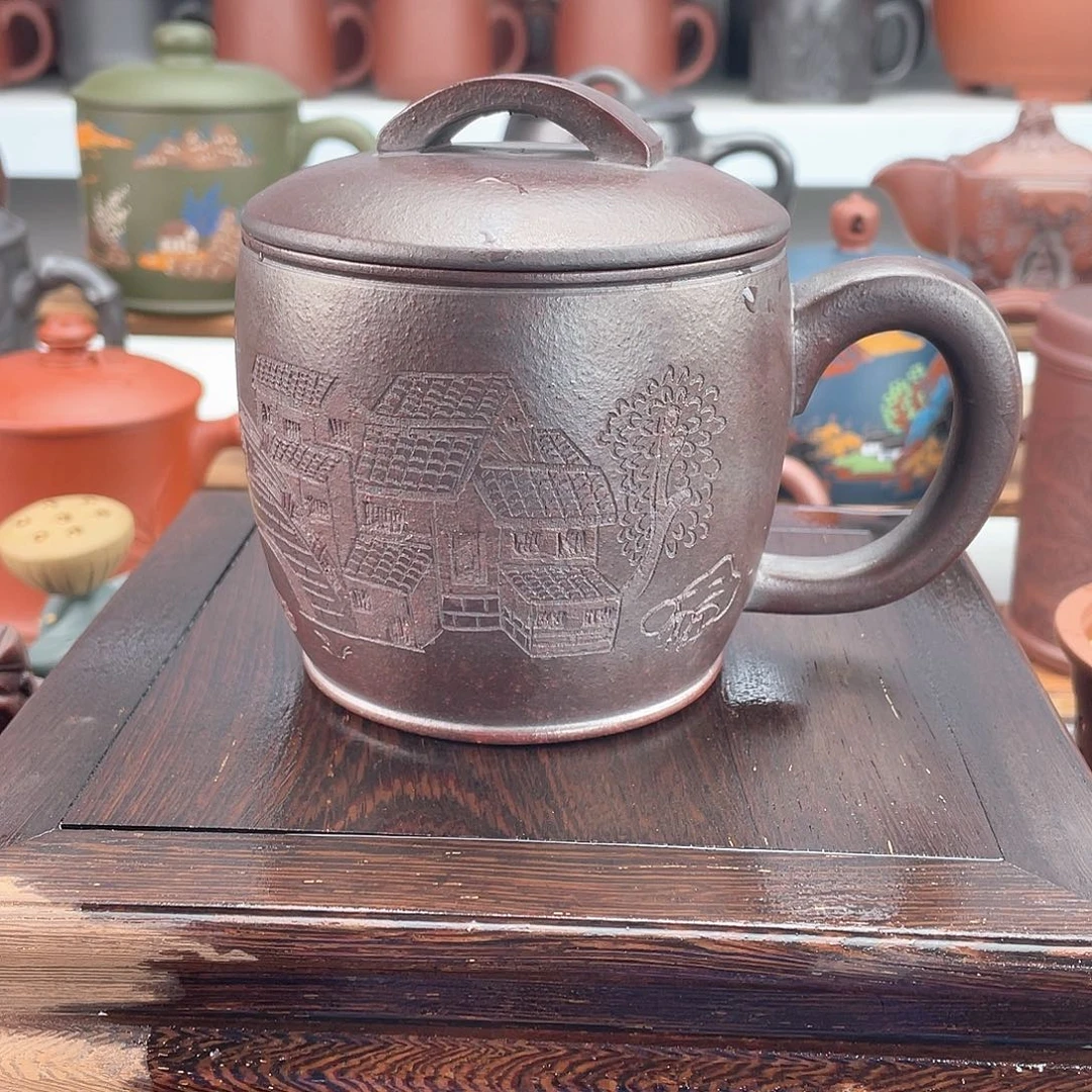 茶杯紫砂高档紫砂茶具套装