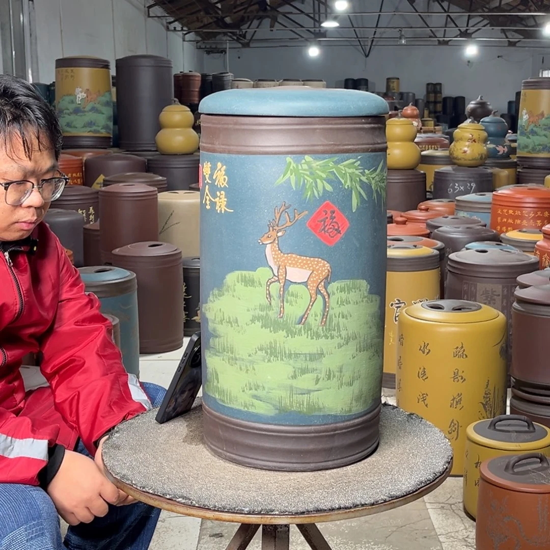 紫砂茶叶罐茶叶罐