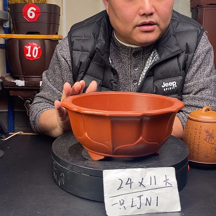 花盆紫砂货号一只LJN1