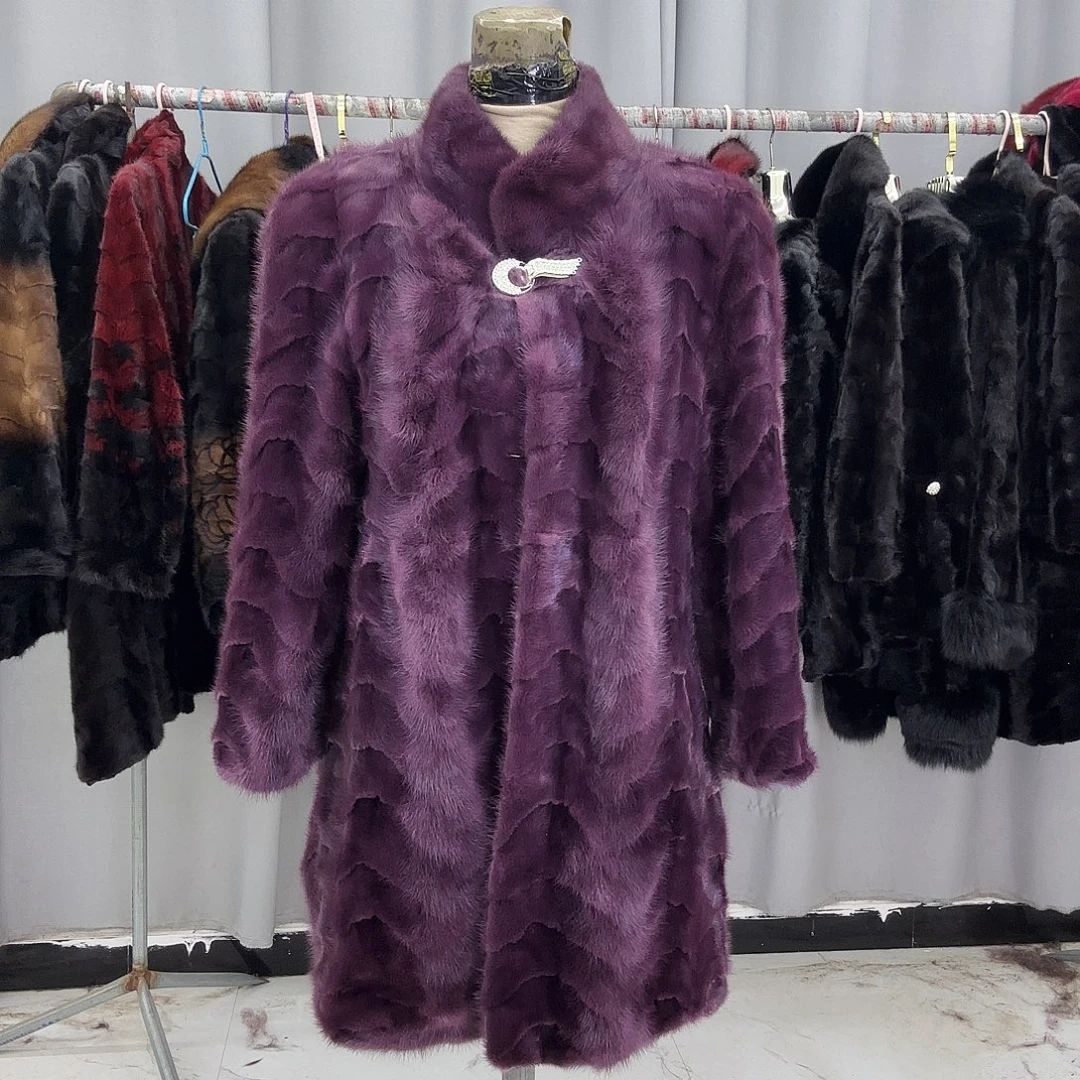 水貂拼貂真皮真毛