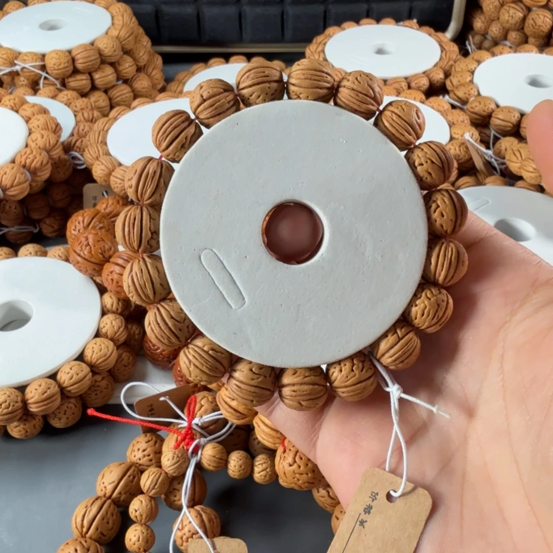 素***车桃核手串14盘锦小金豆