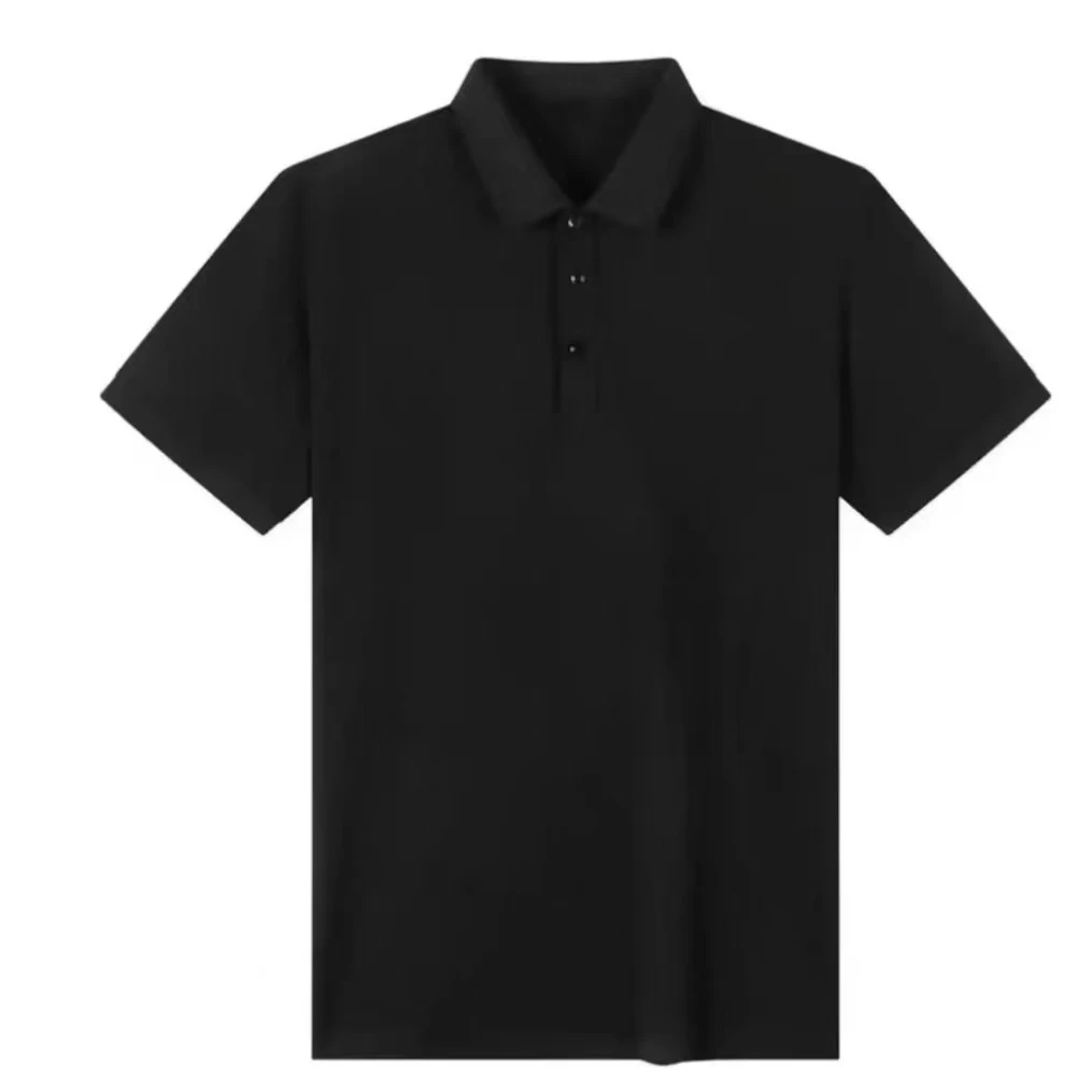 （yh-polo）2025新款男士黑色POLO衫时尚百搭气质款