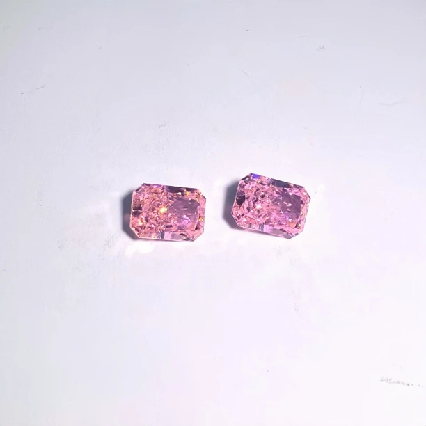 手工DIY冰花切10×14美甲饰品迷你可爱彩色超闪梦幻少女粉色锆石