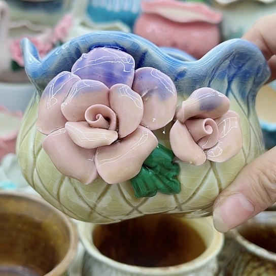 多肉绿植陶瓷花盆