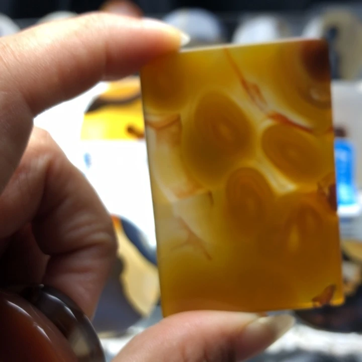 合金玛瑙/玉髓珠宝奇石181有瑕