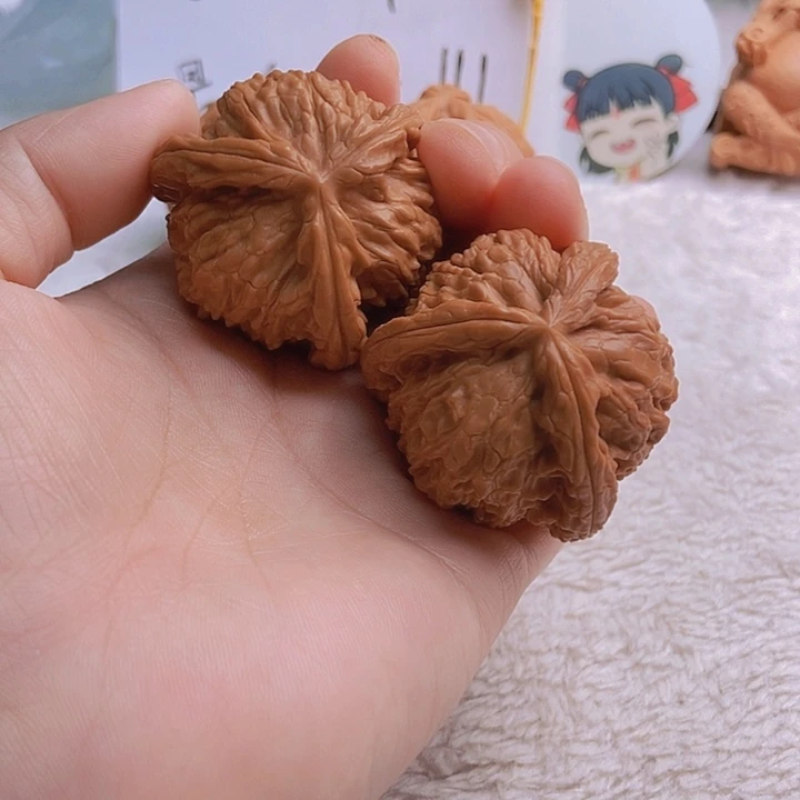 吊坠文玩核桃海*三棱